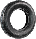 eCustomRim ST205/75R14 Steel Belted Radial Trailer Tire Load Range C 1760# 205/75 R 14-6 Year Warranty w/Free Roadside
