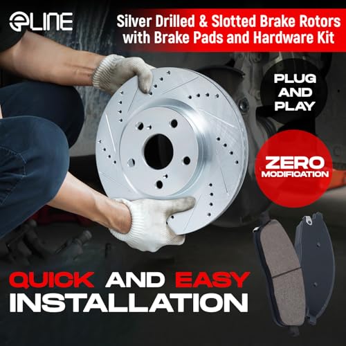 R1 Concepts Front Rear Brake Pads and Rotors Kit for 2005-2010 Honda Odyssey V29308