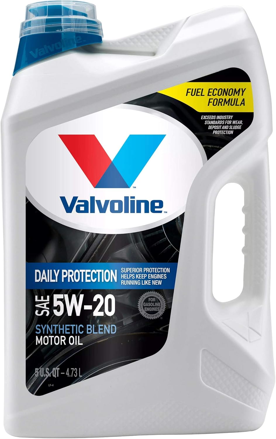 Valvoline Daily Protection SAE 5W-20 Synthetic Blend Motor Oil 5 QT (Packaging May Vary)
