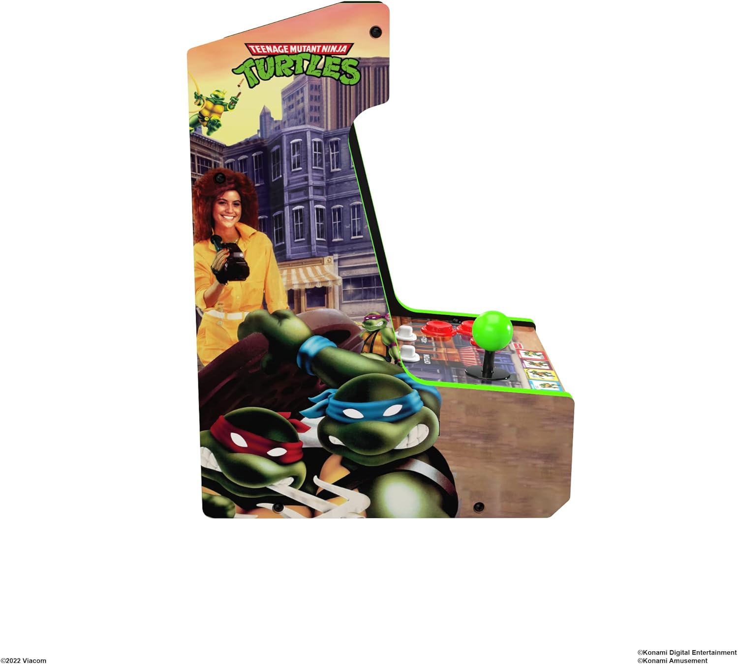 Arcade1UP Teenage Mutant Ninja Turtles Countercade 2-in-1 Arcade Machine J881148