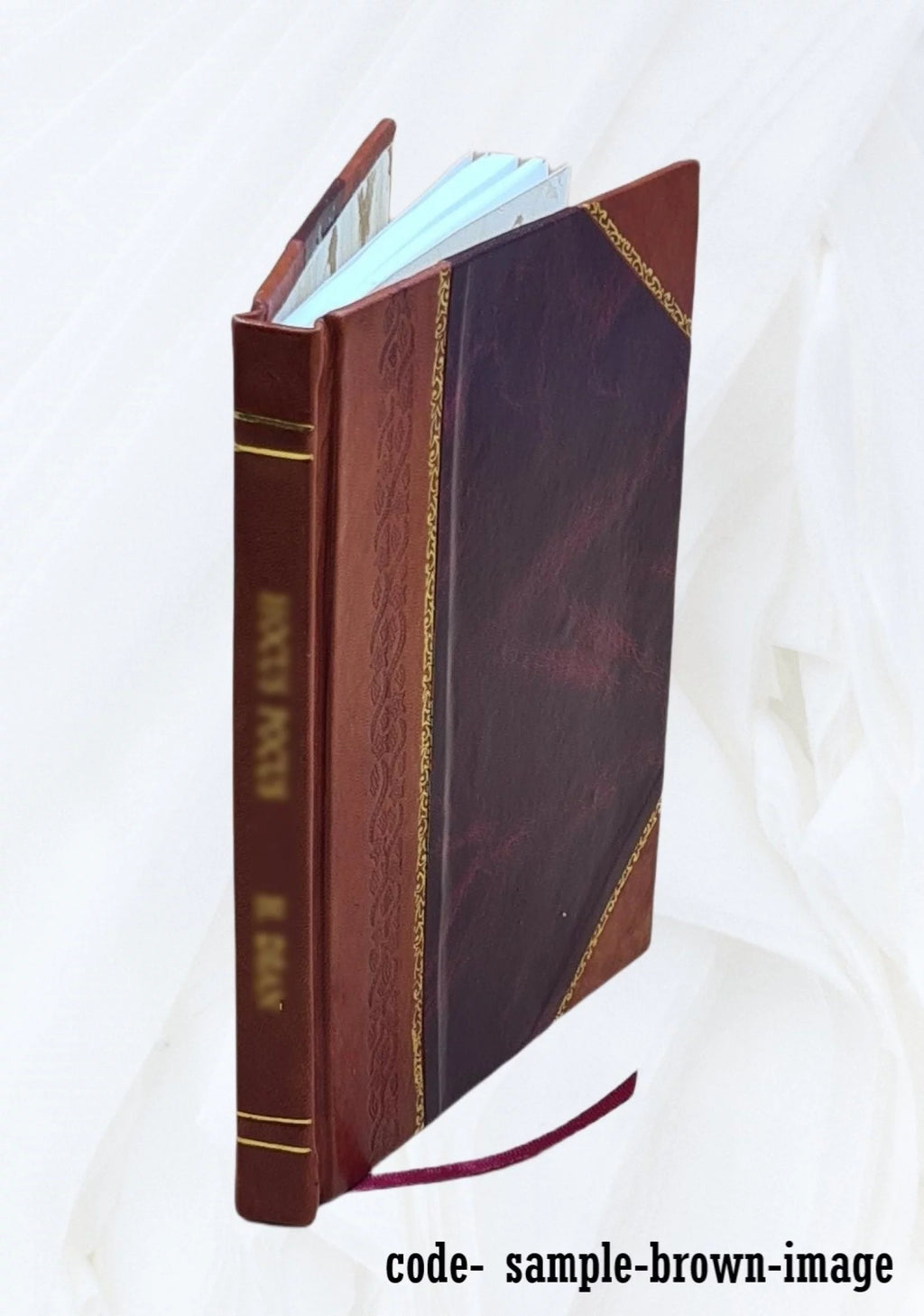 Calcium carbide as an agent for removing phosphorous and sulphur from iron and steel. 1922 [Leather Bound]