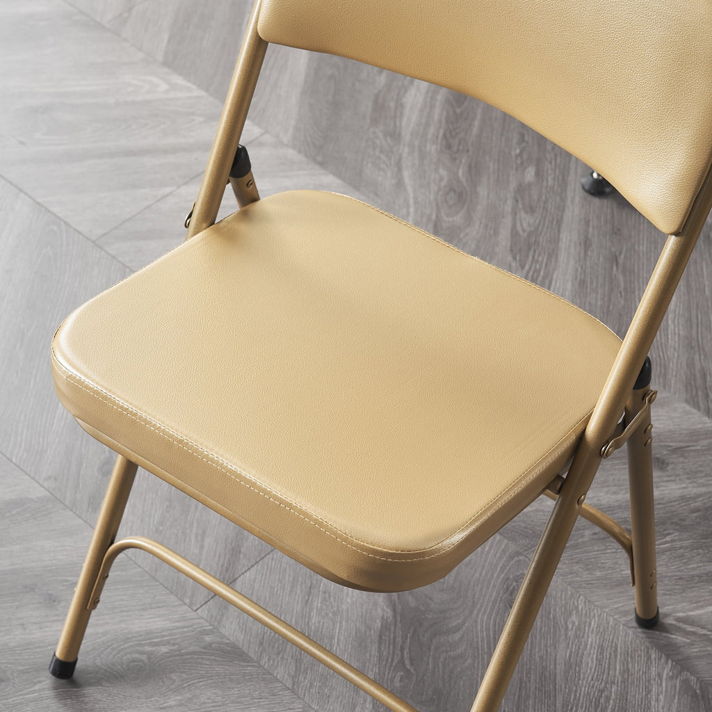 2 Pack Metal Folding Chairs with Padded Seat and Back G6064