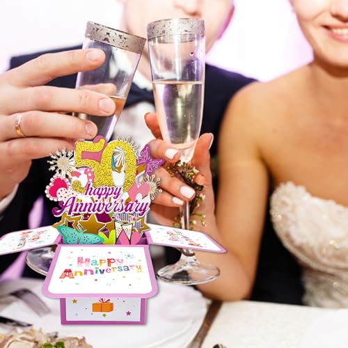 10th Anniversary Card for Him Her, Funny 10 Years Married Gift S4599