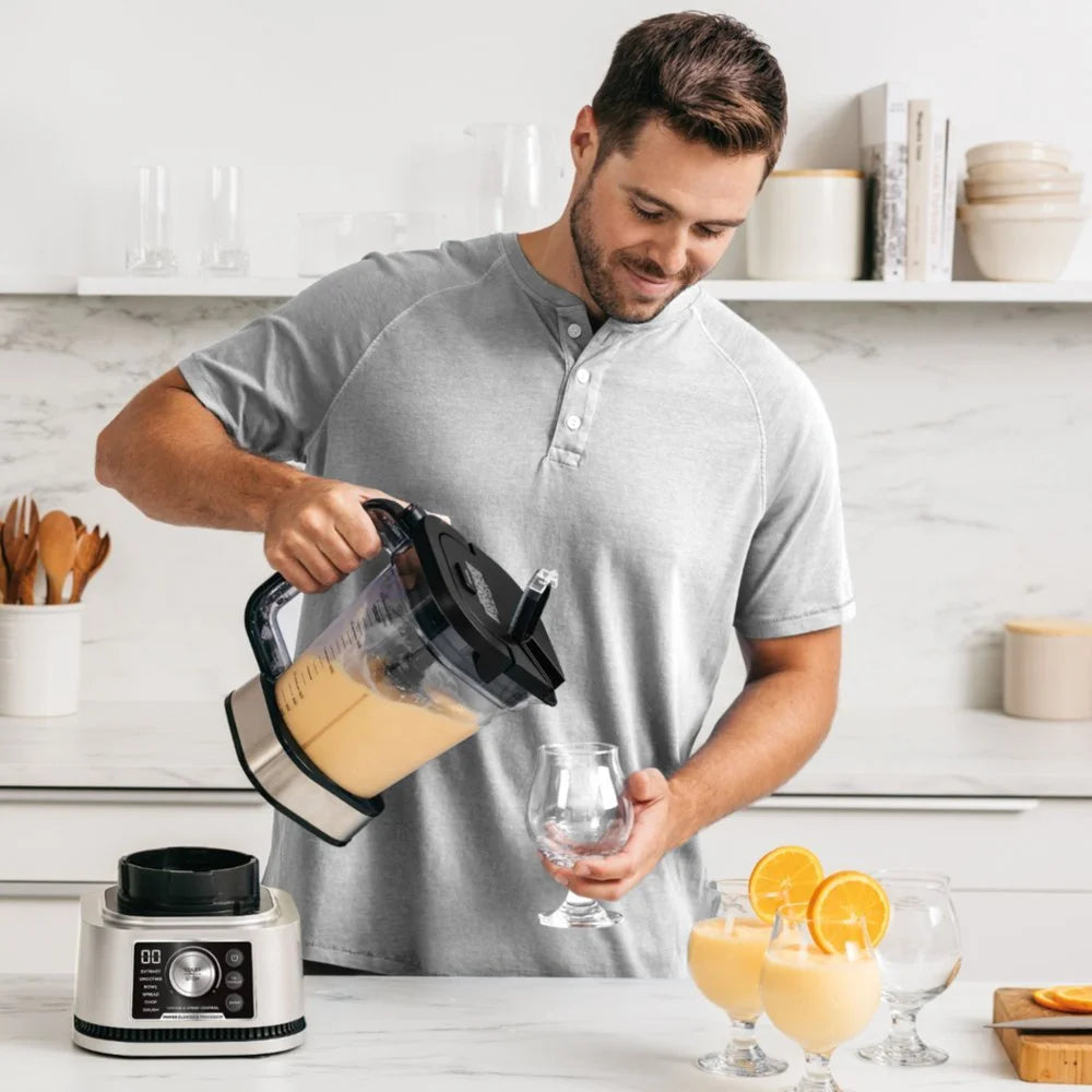 Power Blender & Processor System, Smoothie Bowl Maker - Silver I473328