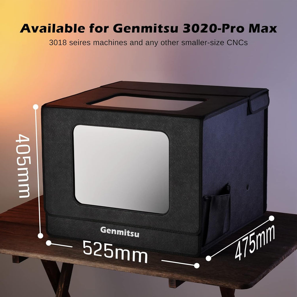 Genmitsu 3020-PRO MAX V2 CNC Router Machine 3 Axis Engraver with KABA Fold Enclosure U838