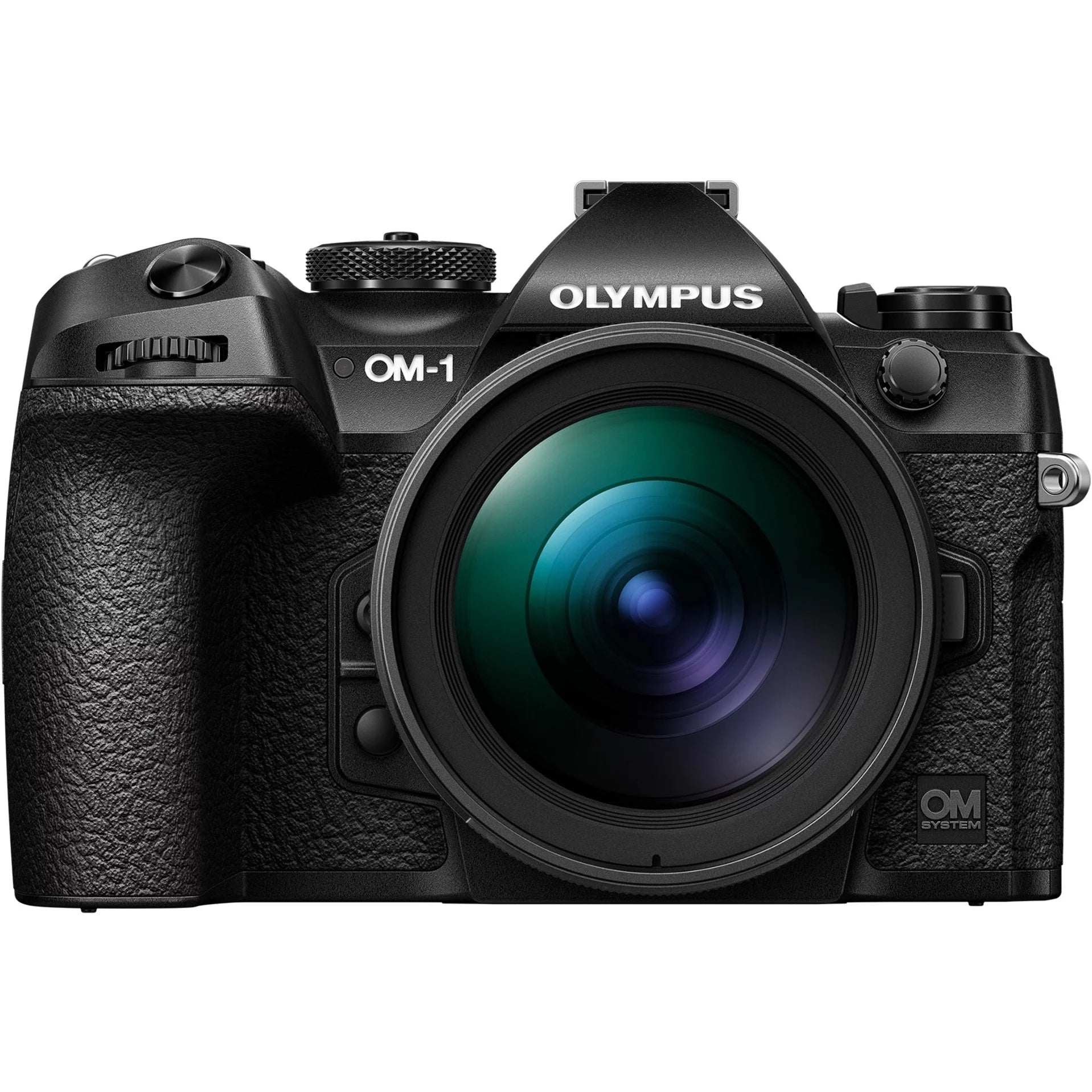 Olympus OM SYSTEM OM-1 20.4MP Mirrorless Camera with Lens, Black J55425