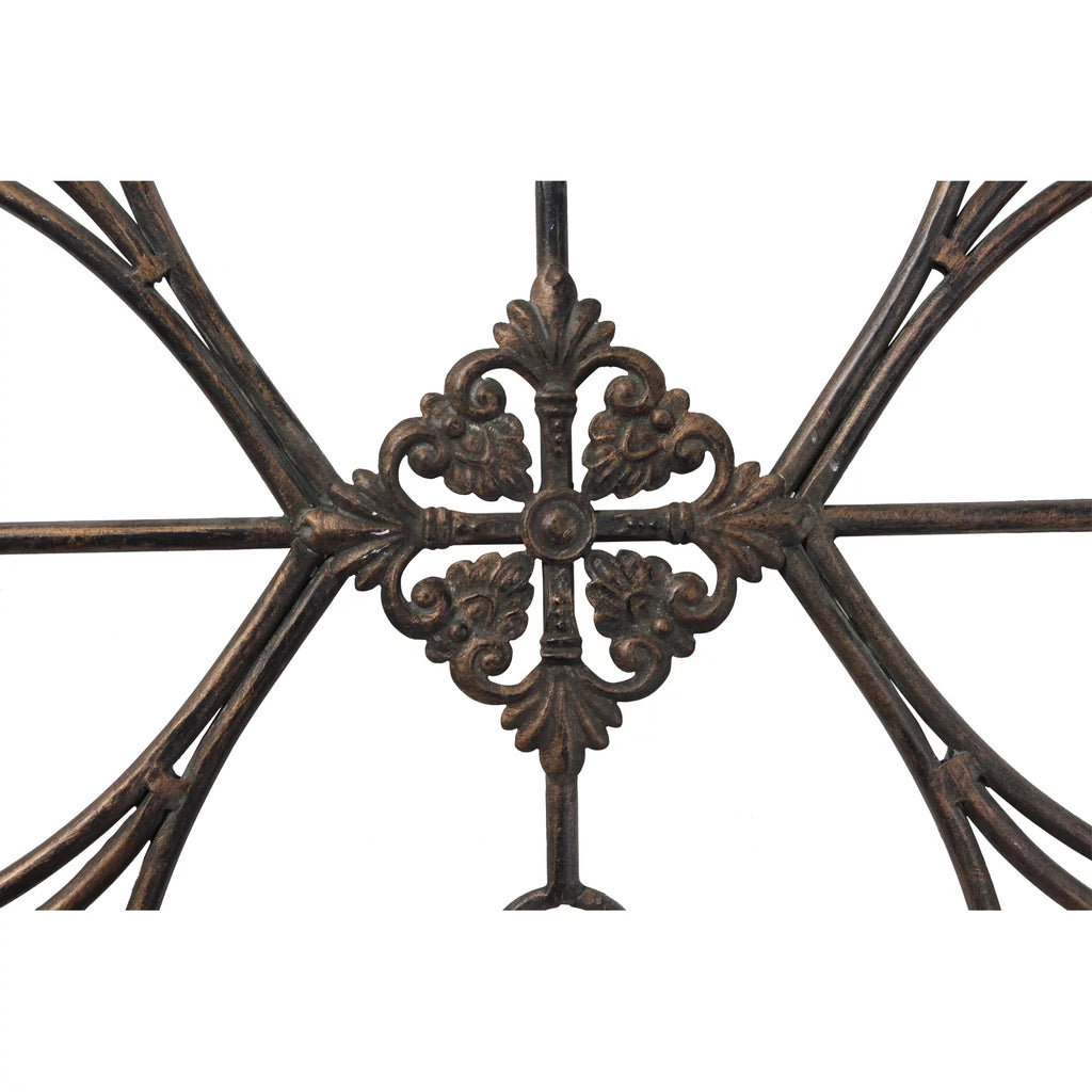 Sintosin Rustic Metal Wall Art 36" x 24" Antique Wrought Iron Decor T95152