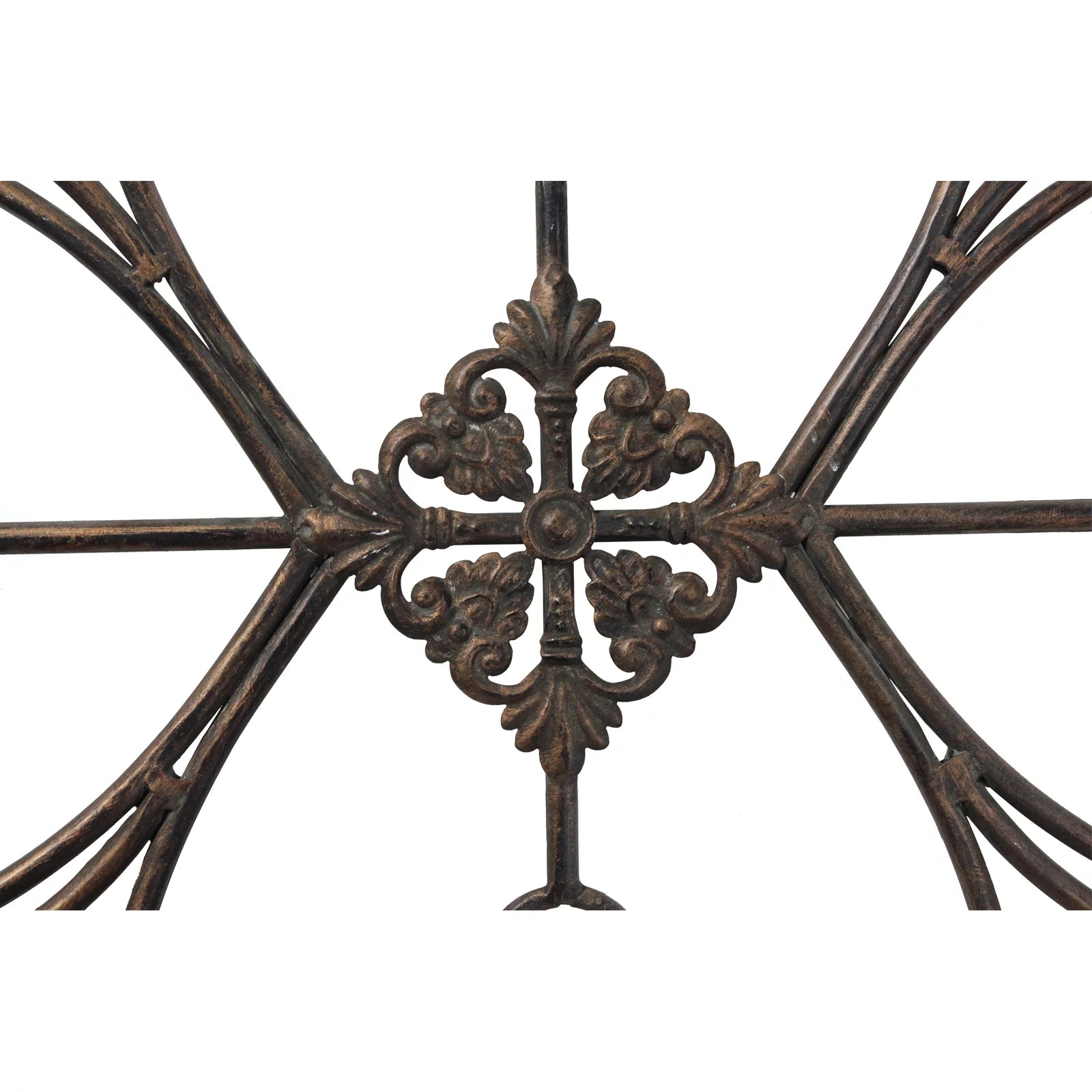 Sintosin Rustic Metal Wall Art 36" x 24" Antique Wrought Iron Decor T95152