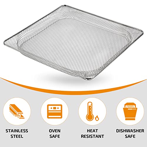 Replacement Air Fryer Basket for Ninja Foodi DT251 DT201, Stainless Steel G8368