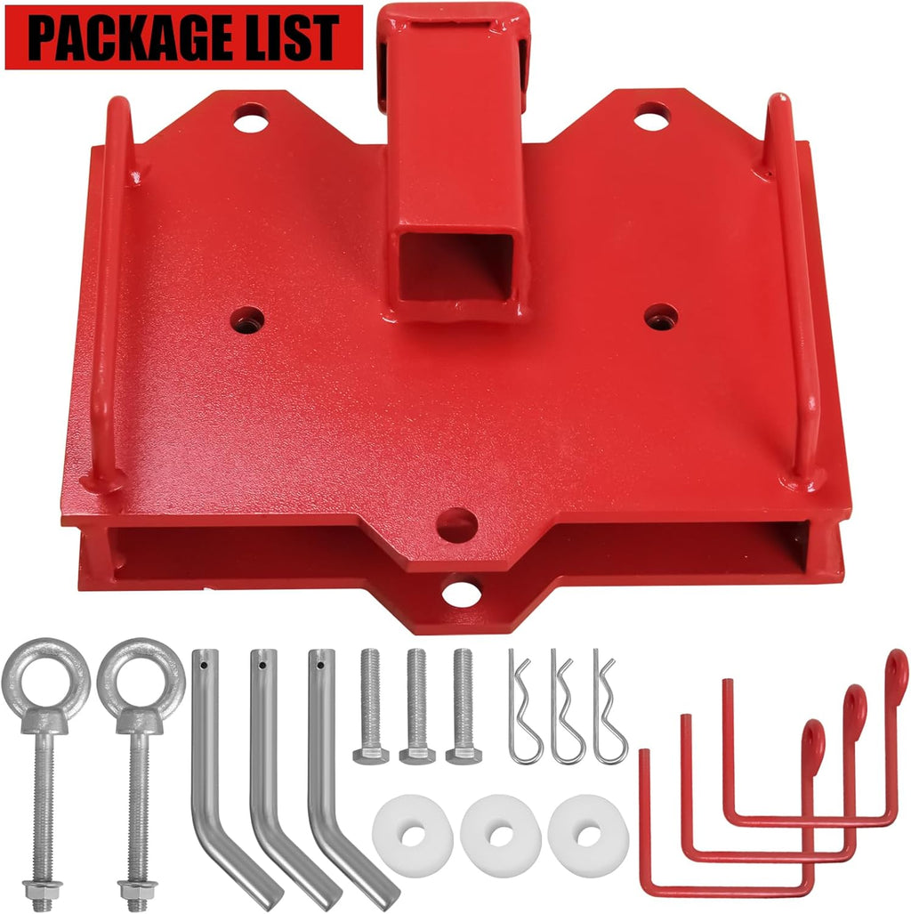 2" Trailer Hitch Receiver for Dual Pallet Forks N32531