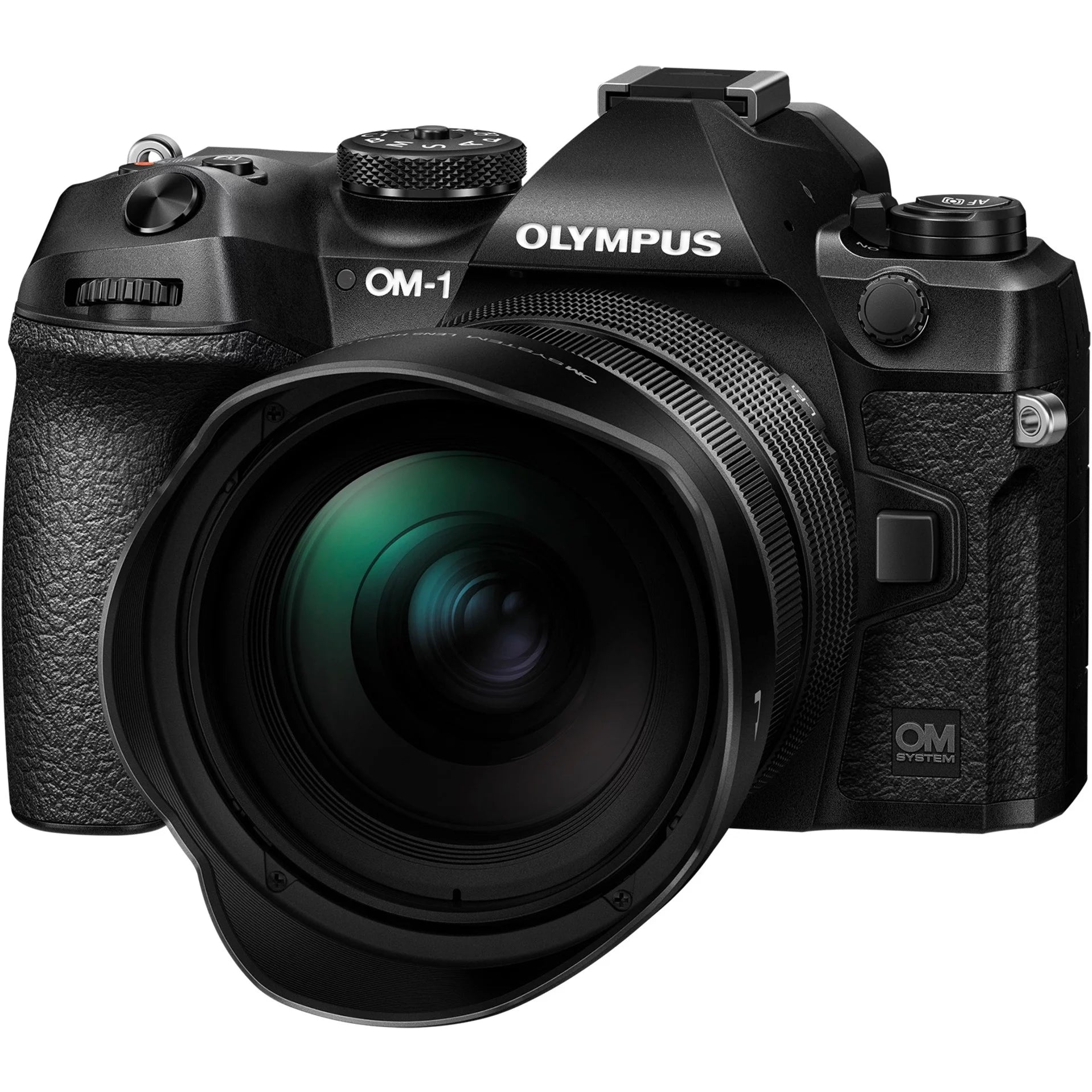 Olympus OM SYSTEM OM-1 20.4MP Mirrorless Camera with Lens, Black J55425