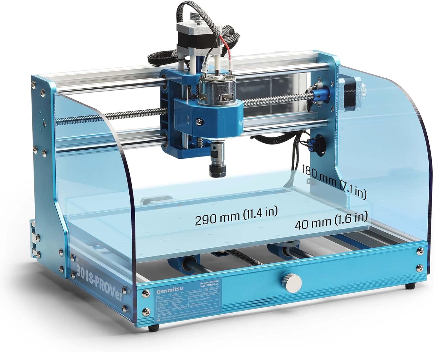 Genmitsu 3018-PROVer V2 Desktop CNC Router Machine with GRBL Offline Control T7133