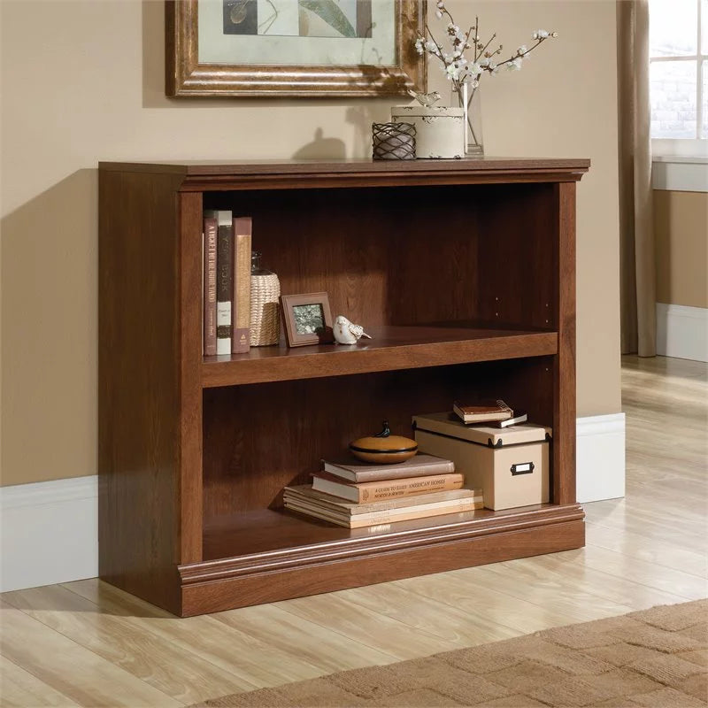 Sauder Select 2-Shelf Bookcase, Oiled Oak N9379