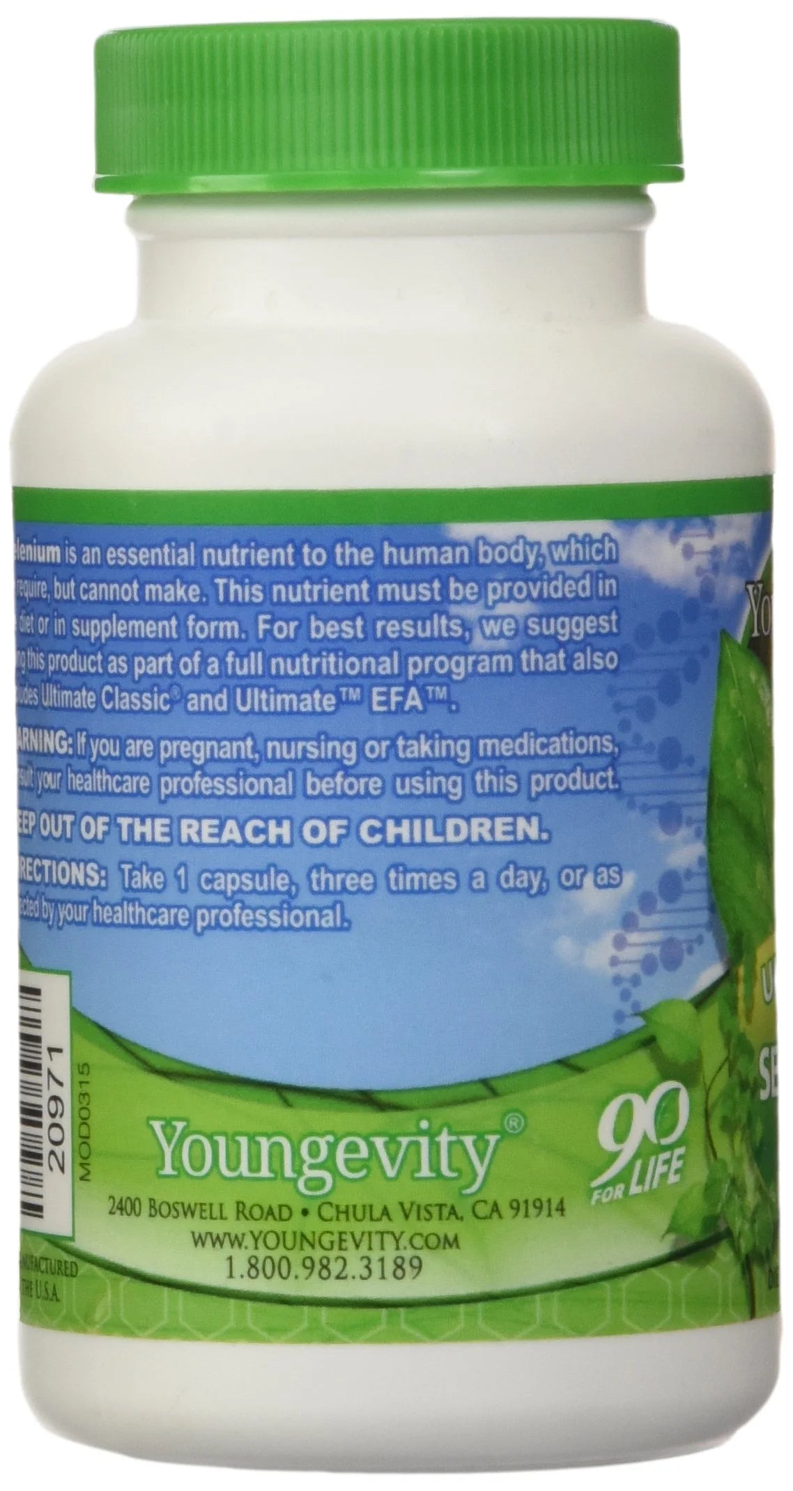 Youngevity Ultimate Selenium 90 Capsules K812