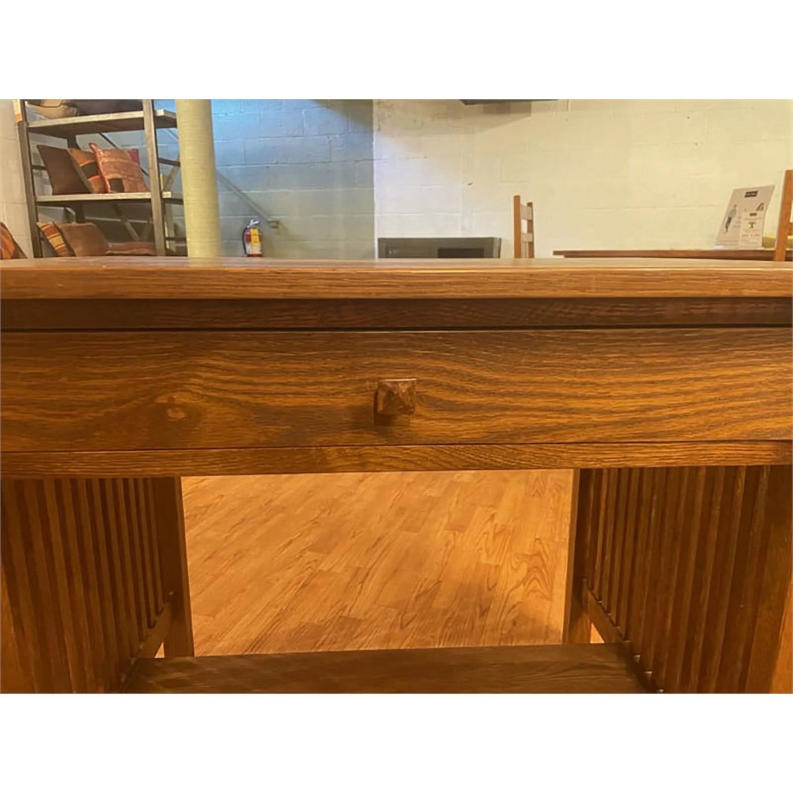 Crafters and Weavers 36" Wood Writing Desk in Walnut Q9798