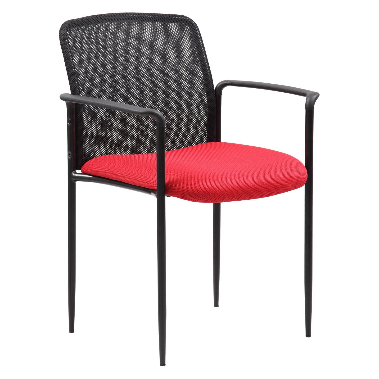 BOSS B6909-GY Stackable Mesh Guest Chair, Grey D512