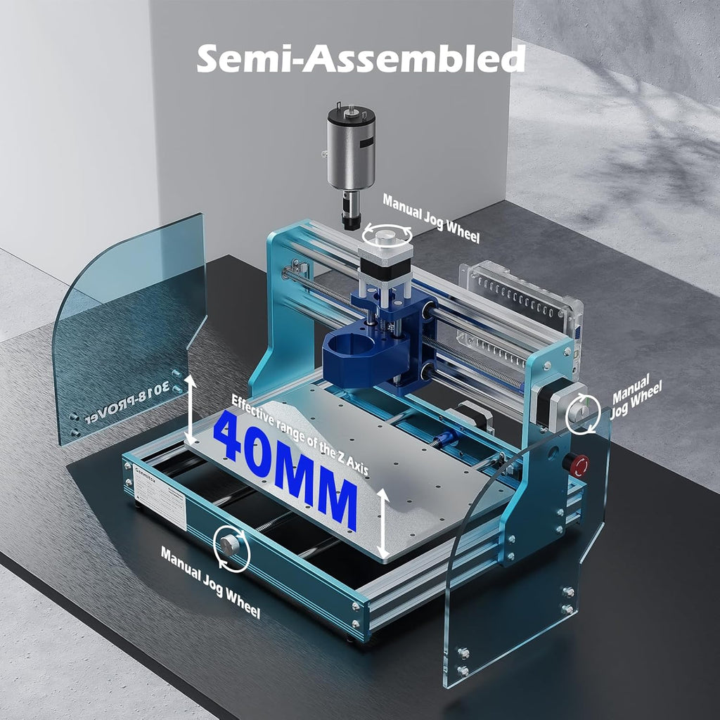 Genmitsu 3018-PROVer V2 CNC Milling Machine with Offline Controller T67842