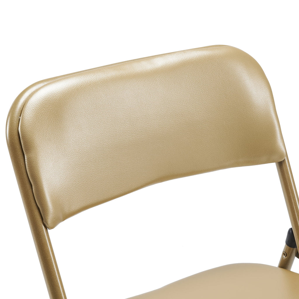2 Pack Metal Folding Chairs with Padded Seat and Back G6064