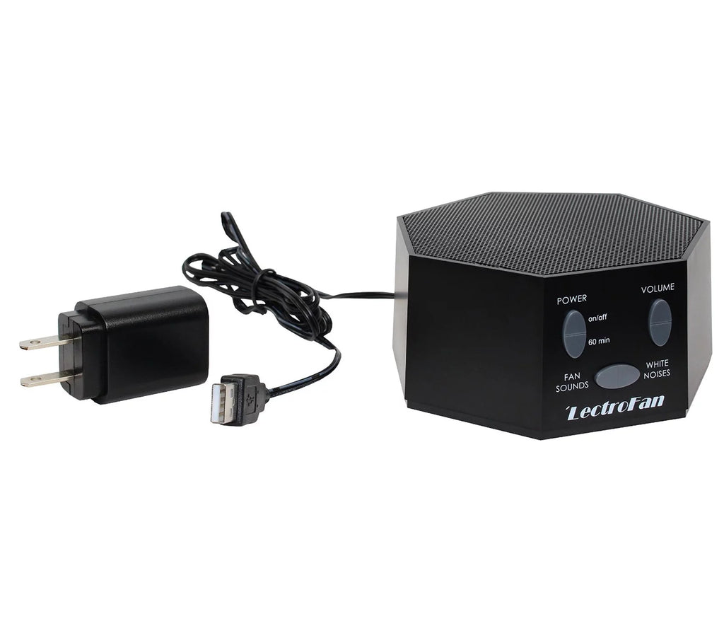 LectroFan White Noise & Fan Sound Machine, Black V789