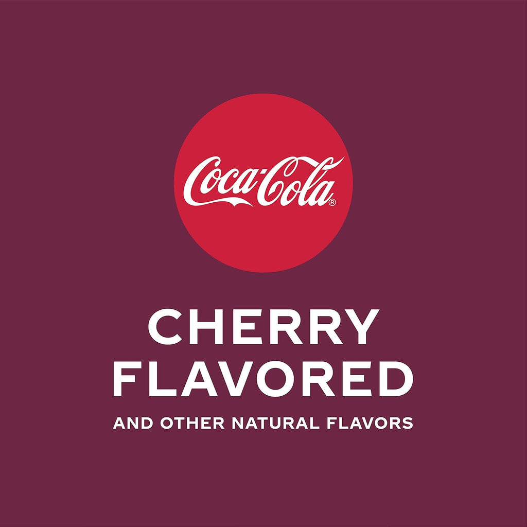 Coca-Cola Cherry Soda, 16.9 fl oz, 12 Pack E64499