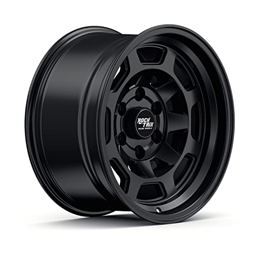 RockTrix RT117 17x9 6x135 Black Wheel for Ford F150 & Bronco Raptor F858