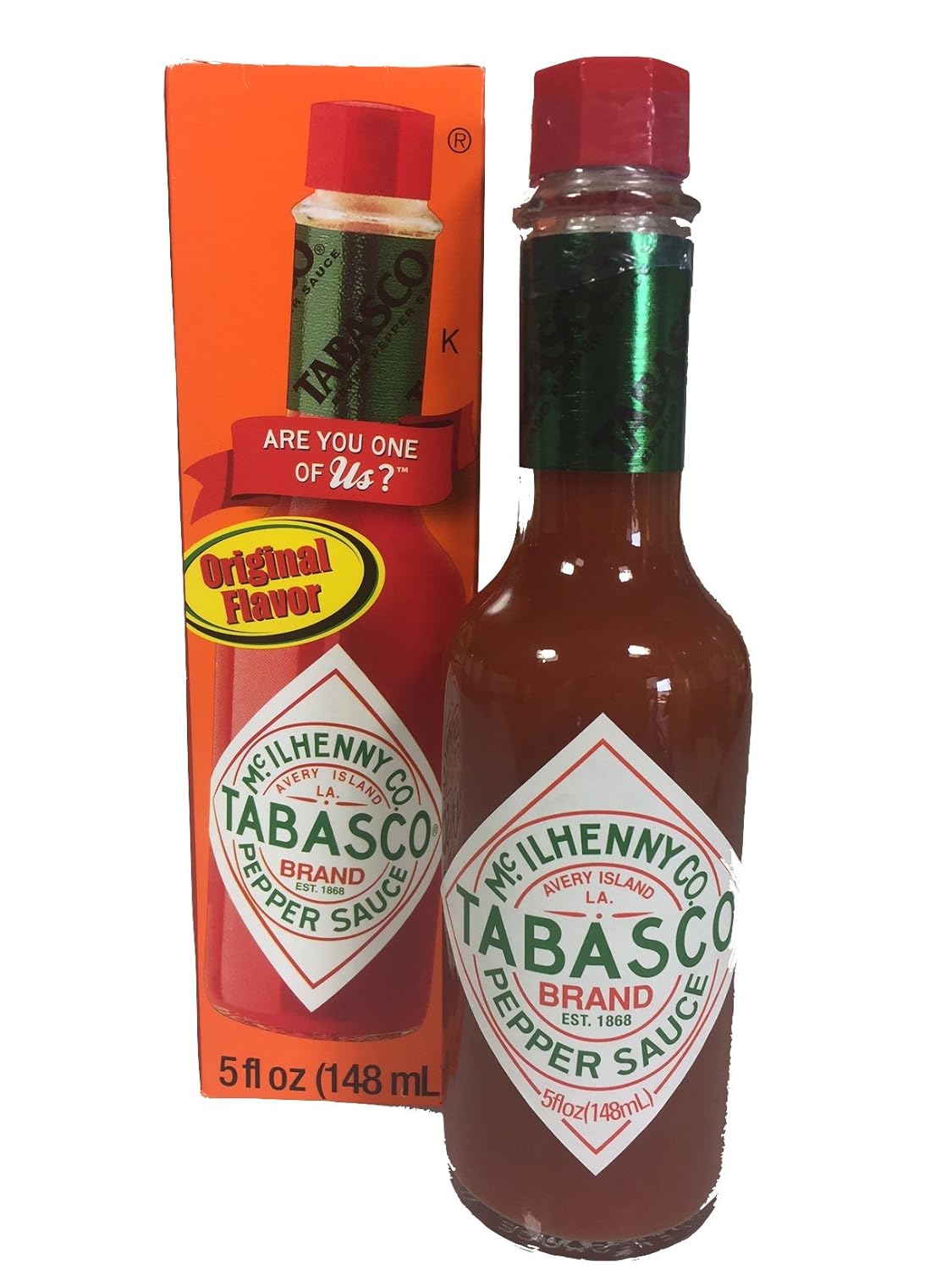Tabasco Original Flavor Pepper Sauce 5oz (2 Pack)