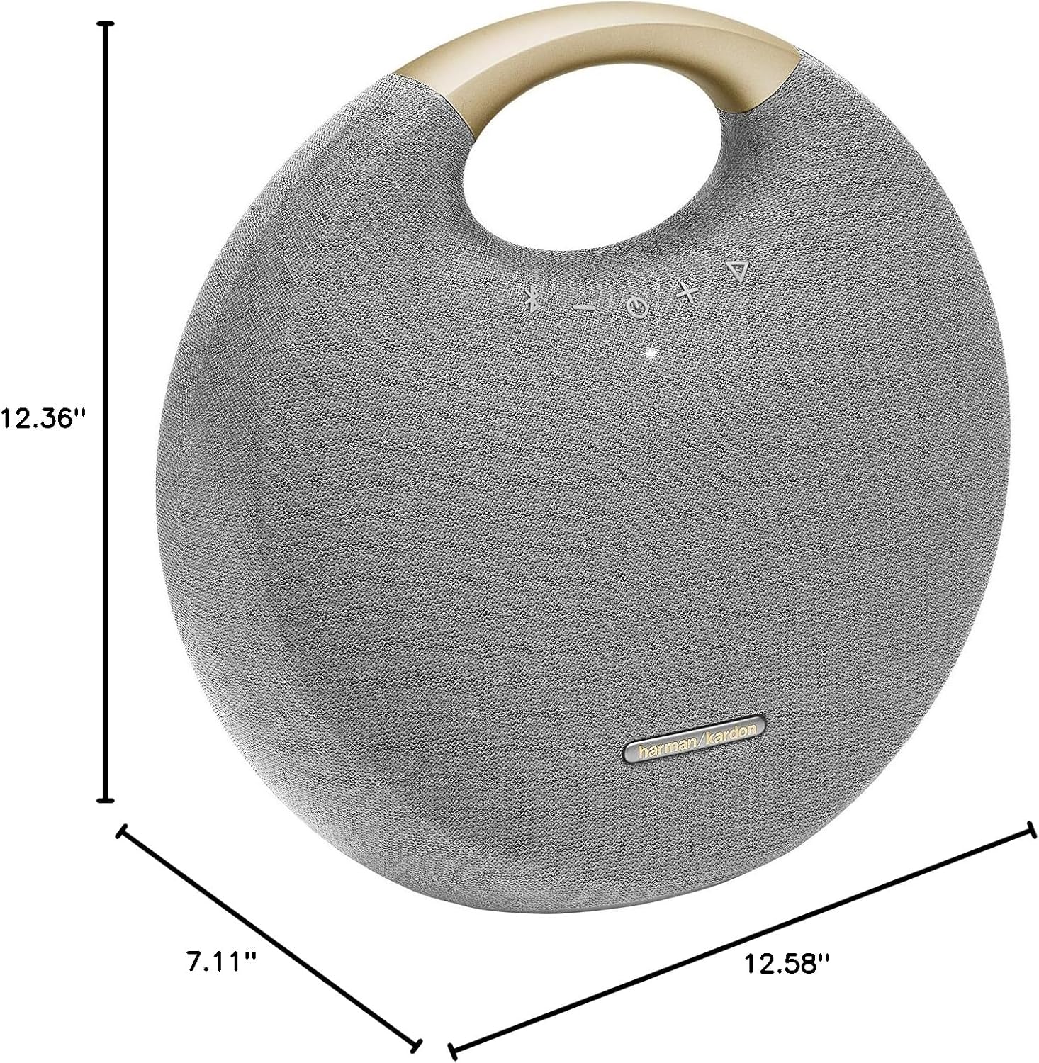 Harman Kardon Onyx Studio 6 Bluetooth Speaker with Handle, Gray M69340