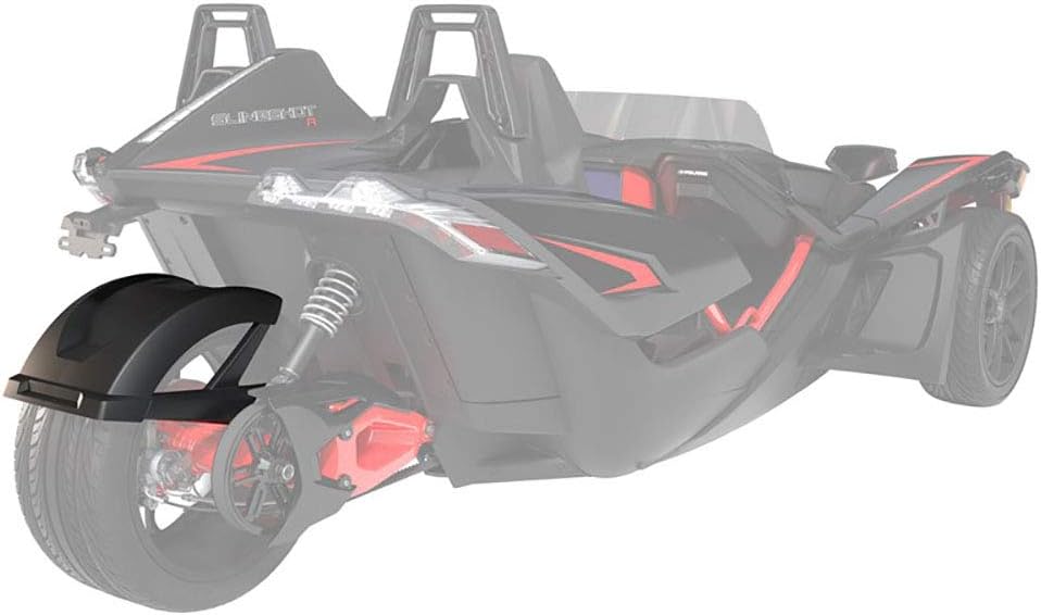 Polaris Stealth Black Rear Fender 305mm for Slingshot SL R GT C72081