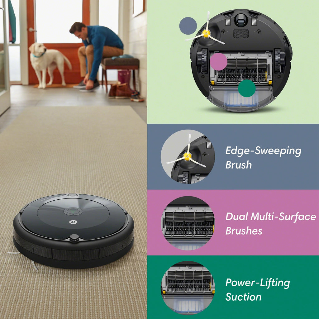 iRobot Roomba 676 Robot Vacuum for Pet Hair, Carpets & Hard Floors O11563