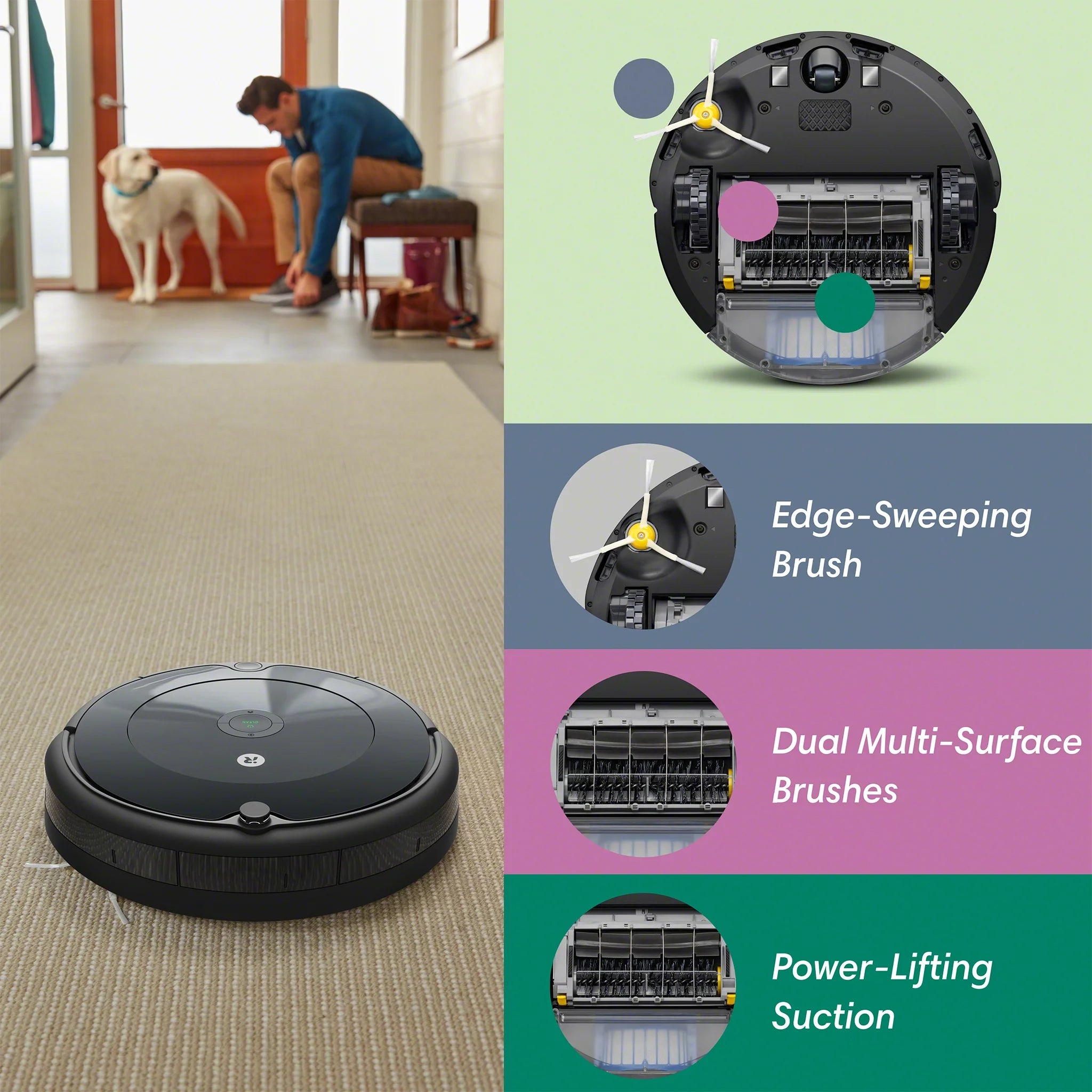iRobot Roomba 676 Robot Vacuum for Pet Hair, Carpets & Hard Floors O11563